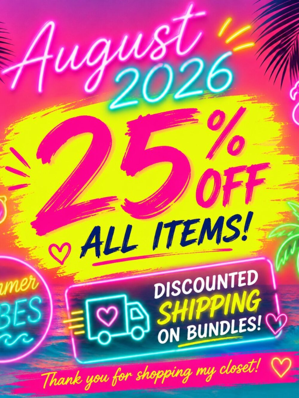 August 2026 Promotion!